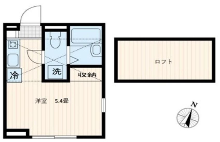 トレス港南の間取り