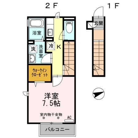 パセオ26の間取り