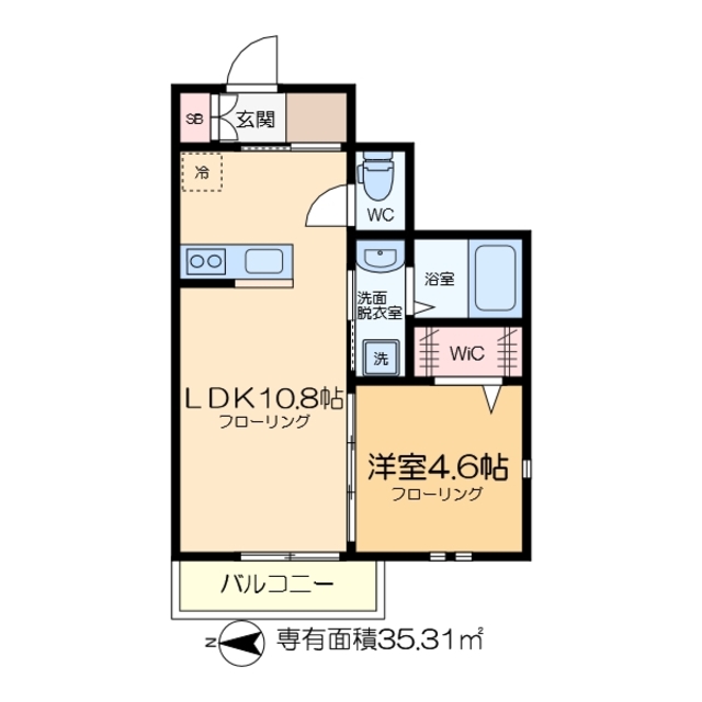 SOLANAの間取り