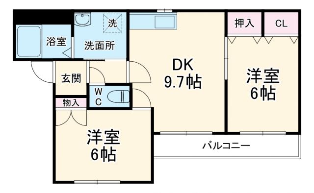 グリーンフィールドの間取り