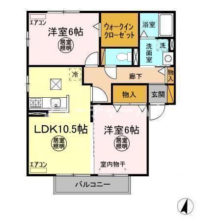 大黒屋の間取り