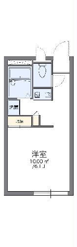 レオパレス大里の間取り