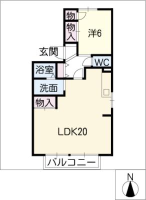 フレグランス・フォレの間取り