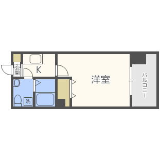 AFFLUENCE難波の間取り