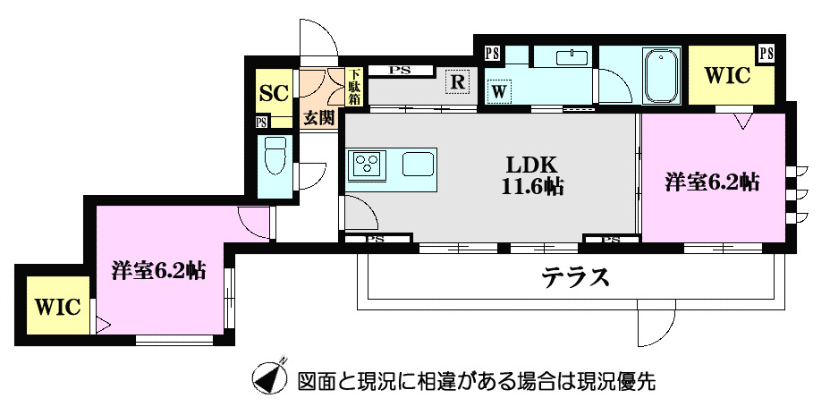 Ａｚｕｒｅの間取り