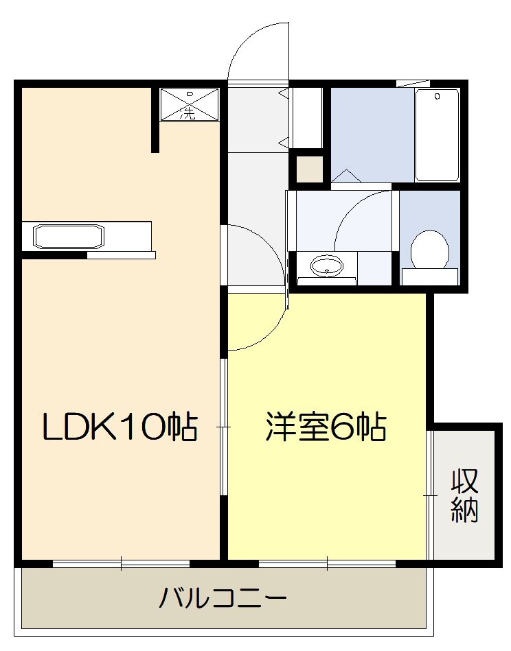 メゾンドセナの間取り