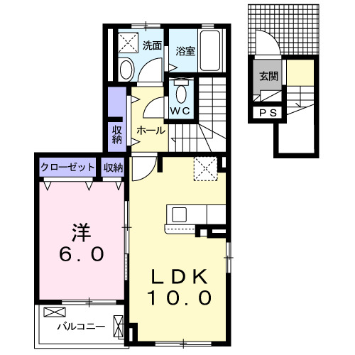 パーシモンIの間取り