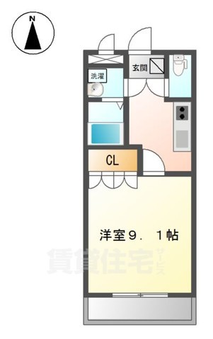 茨木市彩都あさぎのマンションの間取り