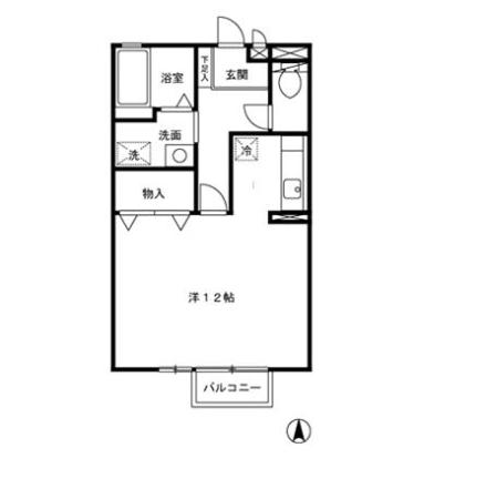 セジュール　エスペランサの間取り