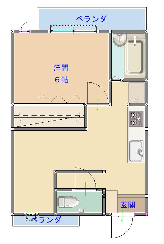 ルマ ミウラの間取り