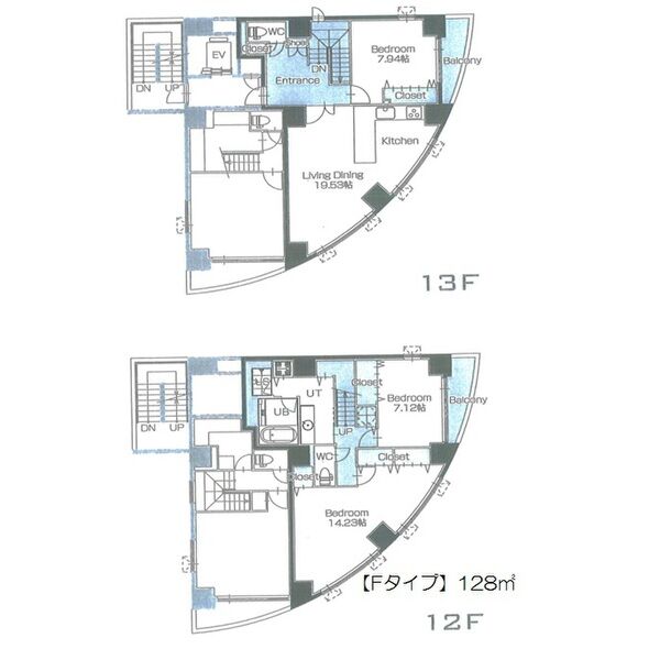 インフィニティの間取り