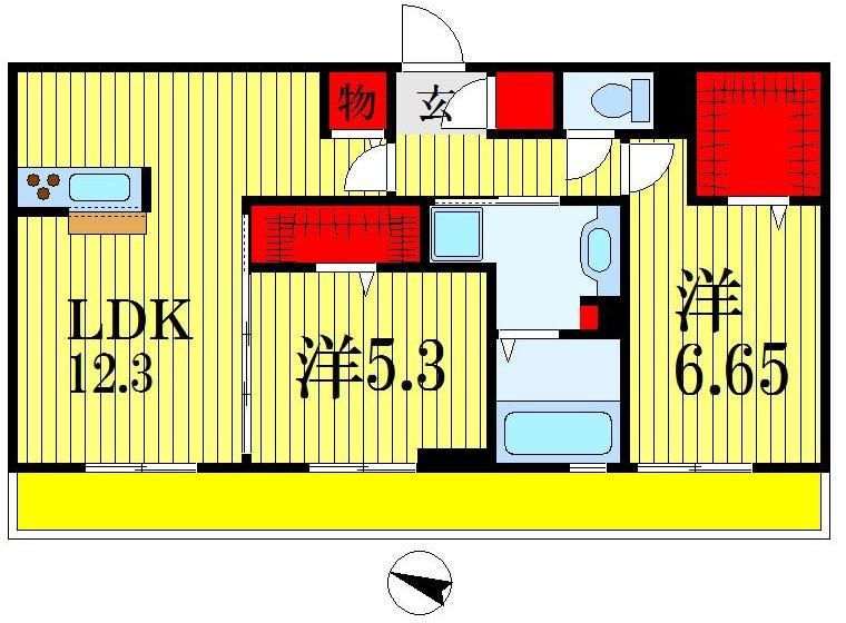 エトワールの間取り