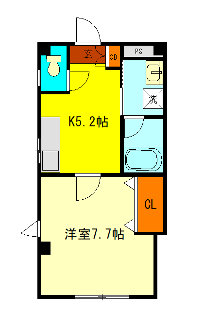 西原邸の間取り