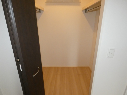 収納　洋服をたっぷり収納できます