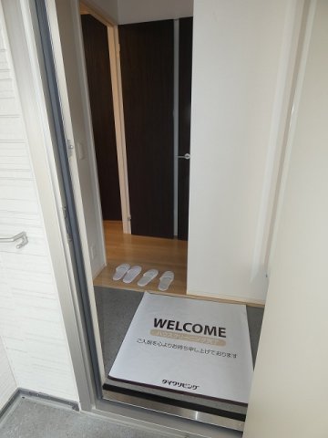 玄関　毎日通る玄関はこちらです