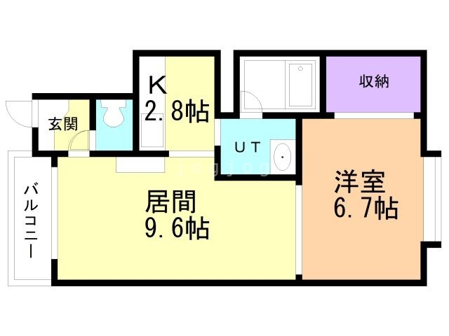 ノーベルマンションの間取り