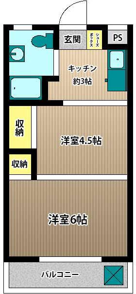 行徳マンションの間取り