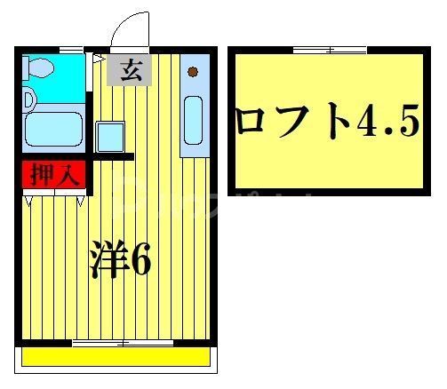 メイプルヒルズ小金原の間取り