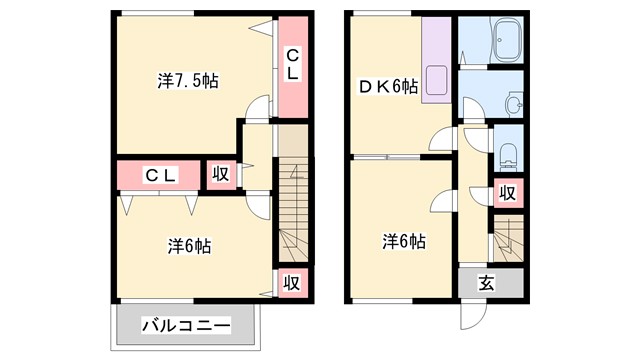 プランドールYの間取り