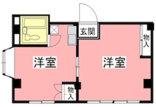 クロノス拝島町Southの間取り