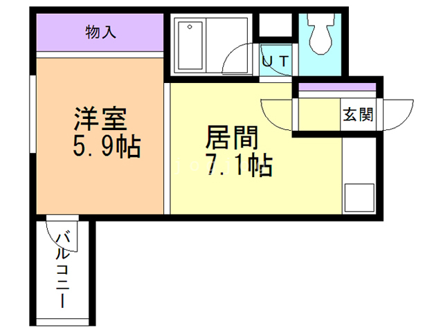 クイーンズ山の手の間取り