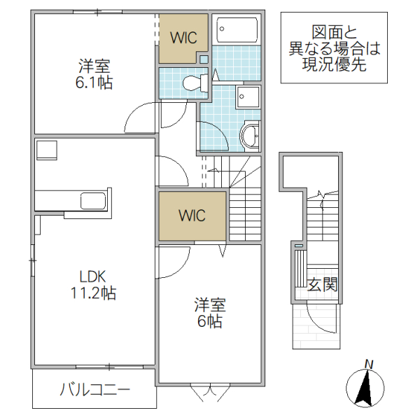 フランカルムの間取り