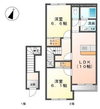シルフィードの間取り