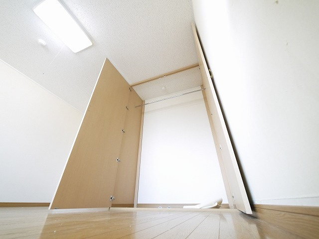 収納　たっぷりとした収納スペースです