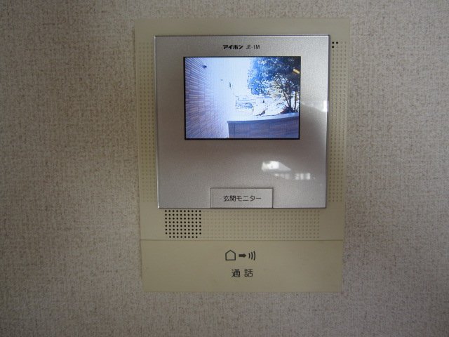 セキュリティ　モニター付きインターホン