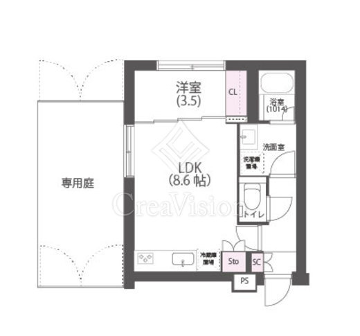 Aulii Nakameguroの間取り写真