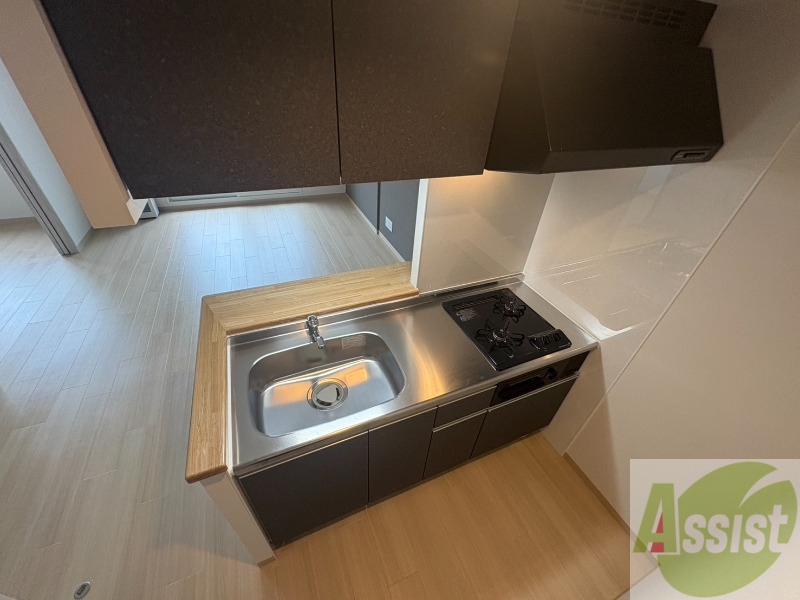 キッチン　システムキッチンなので、すぐお料理に使えます！