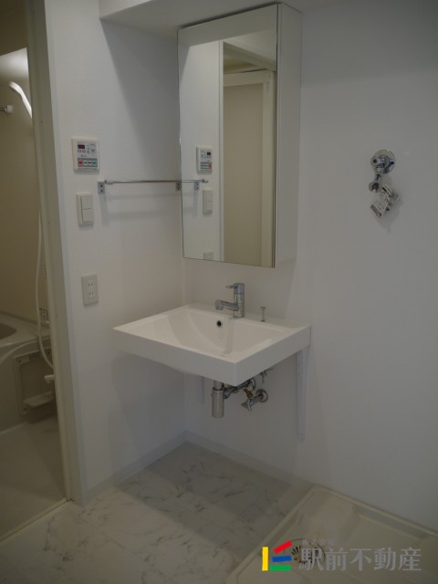 洗面設備　写真は同タイプ別部屋