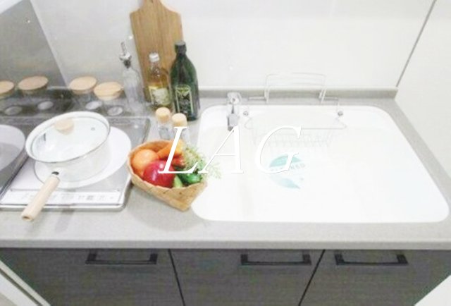 キッチン　キッチンです。（モデルルームです。）