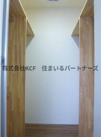 収納　たっぷりとした収納スペースです