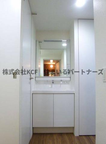 洗面設備　洗面所です