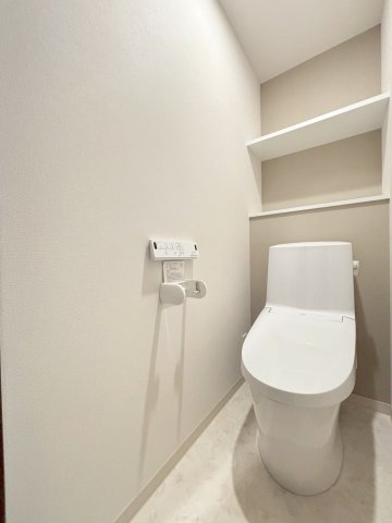 トイレ　清潔感のあるトイレです