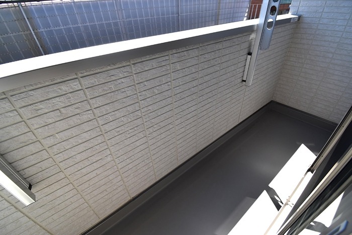 バルコニー　風通し良好