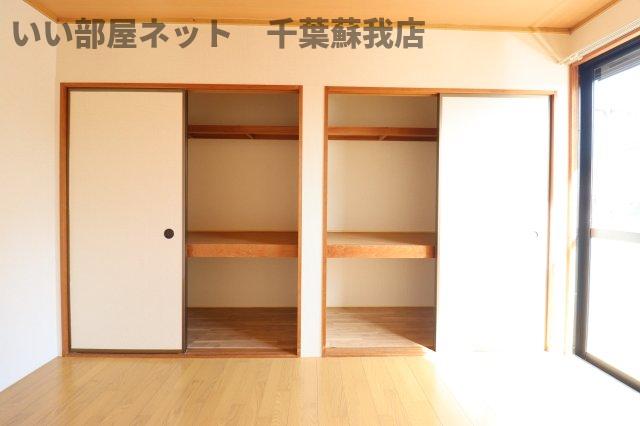 収納　大きなスペースがあり、収納には困りません