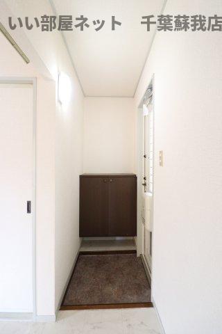 玄関　明るい玄関です