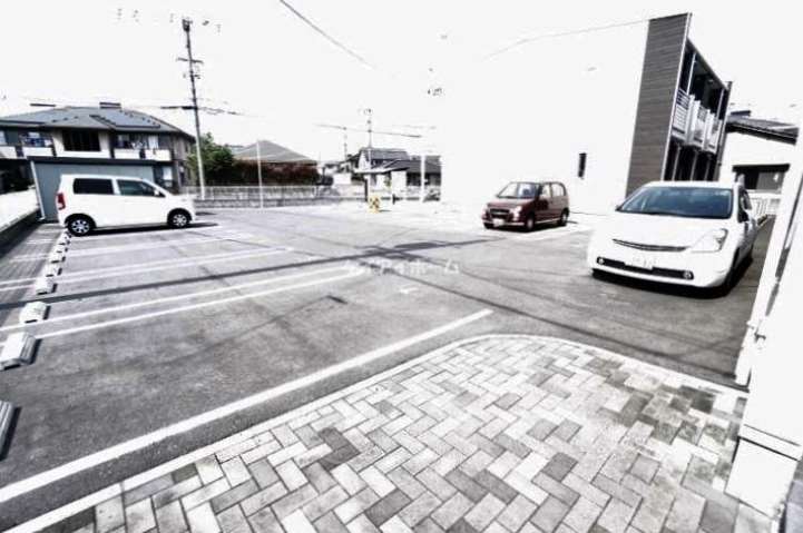 駐車場　眺望