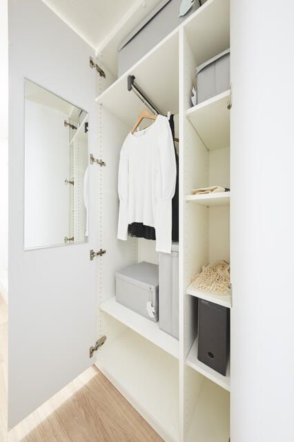 収納　モデルルーム画像