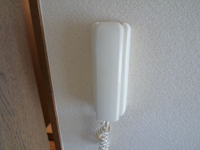 セキュリティ　インターホン付きのお部屋です