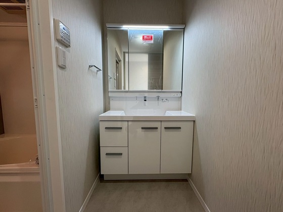 洗面設備　他の号室の写真使用