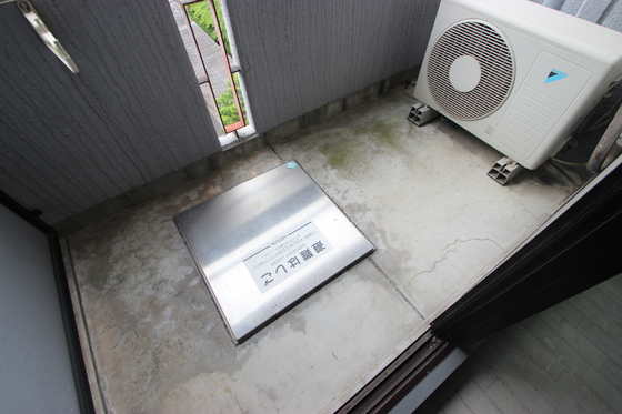 バルコニー　※別号室のお写真です