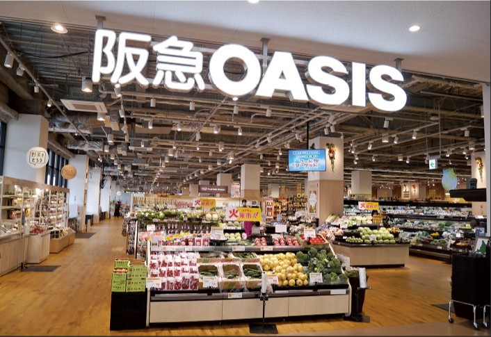 スーパー　阪急OASIS(オアシス) 神戸旭通店（スーパー）まで413m