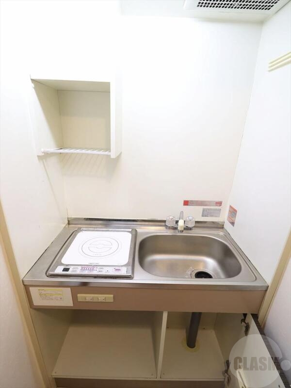 キッチン　１口ＩＨコンロのミニキッチン