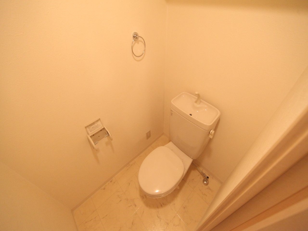 トイレ　温水洗浄暖房便座取り付け可トイレ