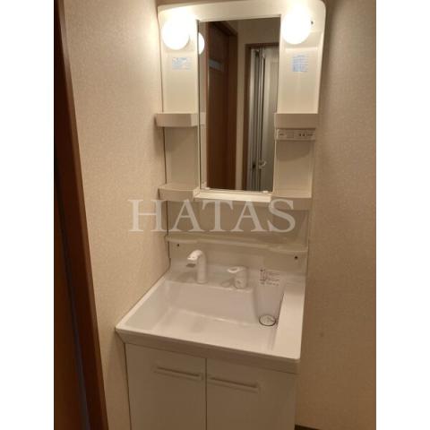 洗面設備　同物件別部屋です。