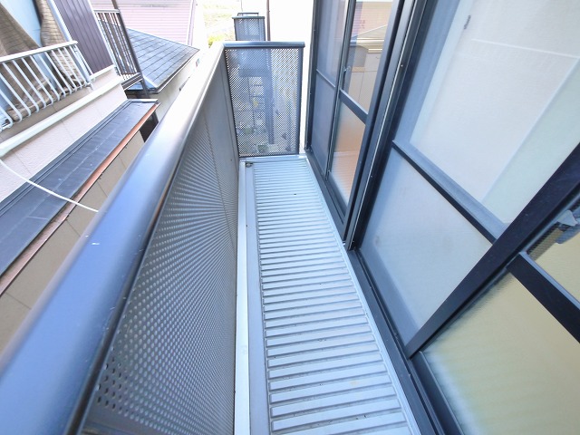 バルコニー　広々としたバルコニーです