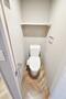 トイレ　清潔感があるトイレです。入るとホッとする、そんな空間。